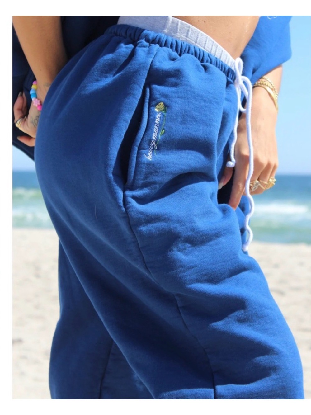 Heavy Manners Royal Blue “Airport Sweatpants”